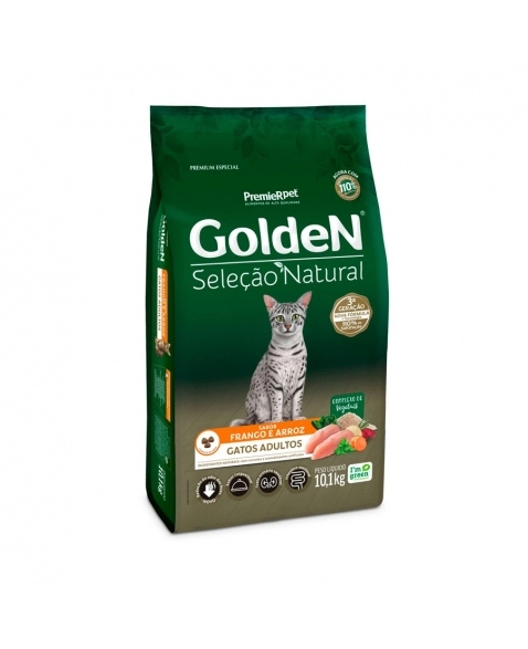 GD SELECAO NATURAL GATOS AD 10KG