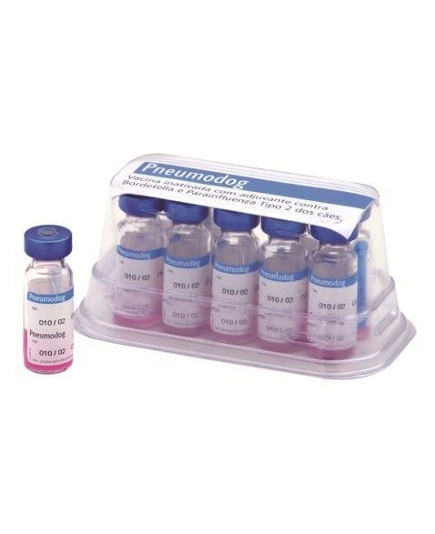 VACINA PNEUMODOG CX COM 10 DOSES