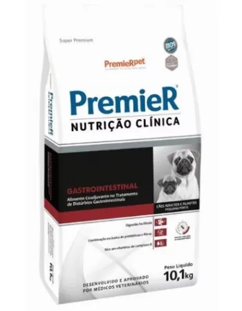 PremieR Nutrição Clínica Cães Gastrointestinal Pequeno Porte 10KG