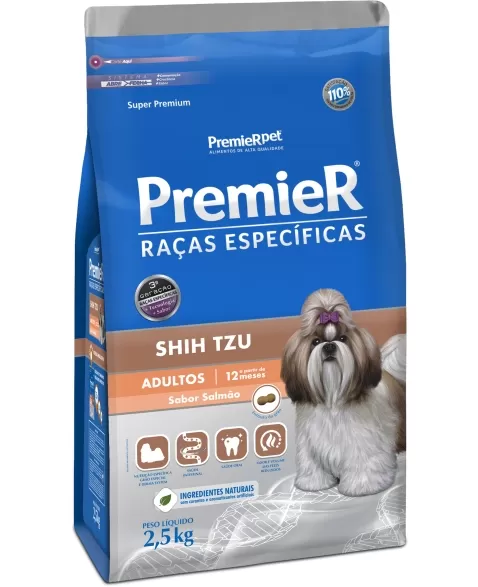 PR RE CAES AD SHIH TZU SALMAO 2,5KG