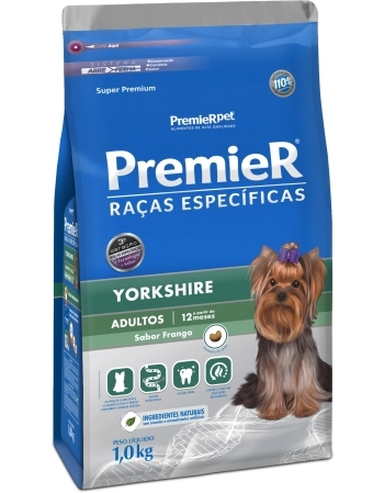 PremieR Raças Específicas Yorkshire Adultos Porte Pequeno Frango 1KG