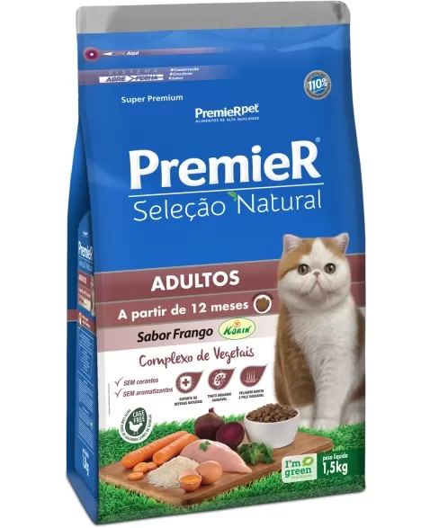 PR SELECAO NATURAL GATOS AD 1,5KG