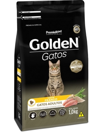 GoldeN Gatos Adultos Frango 1KG