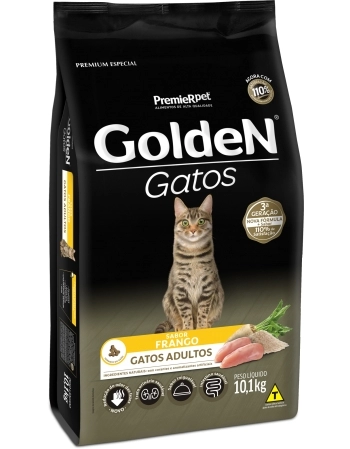 GoldeN Gatos Adultos Frango 10,1KG