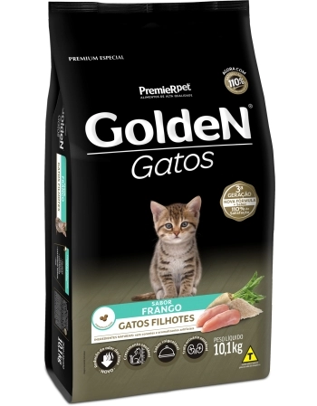 GoldeN Gatos Filhotes Frango 10,1KG