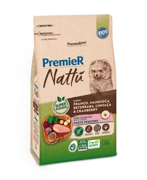 PR NATTU CAES FIL RP MANDIOCA 1 KG