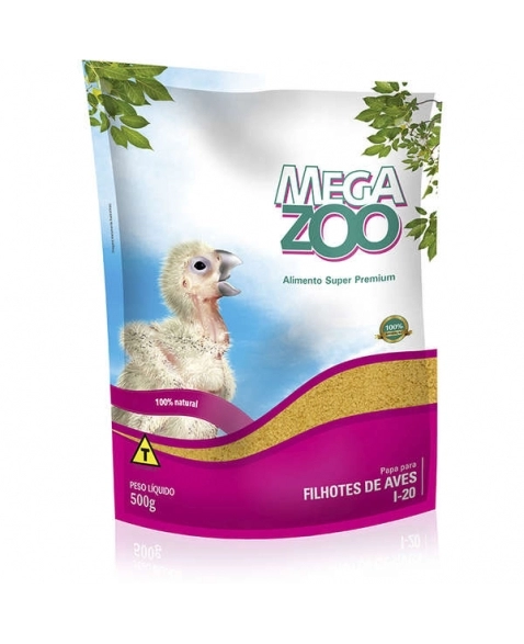 MGZ PAPA FILHOTES DE AVES 500G ( I20)