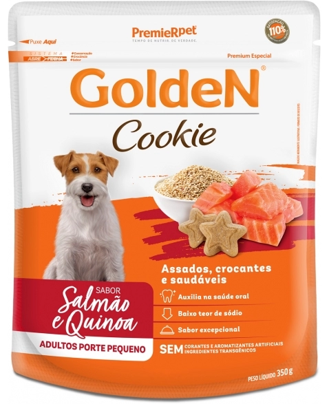 GD COOKIE CAES AD MB SALMAO&QUINOA 350G