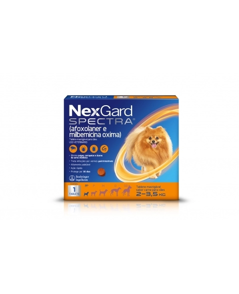 NEXGARD SPECTRA 050GR X1 BR