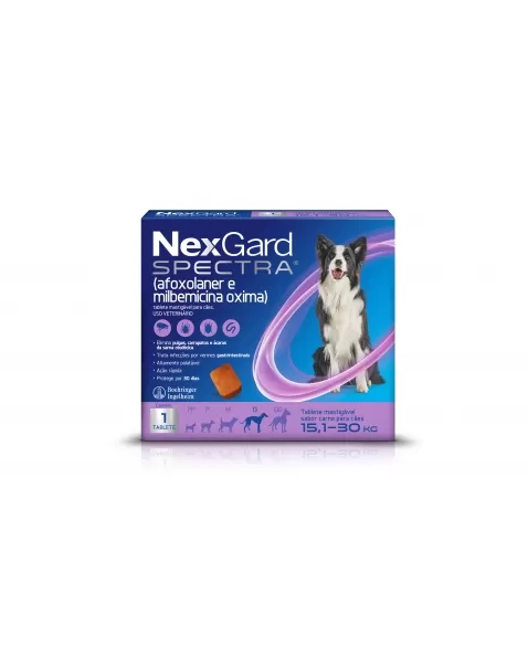 NEXGARD SPECTRA G (15,1 A 30KG) 1 TABLETE