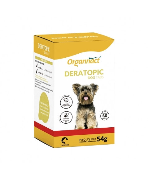 DERATOPIC DOG TABS 54G