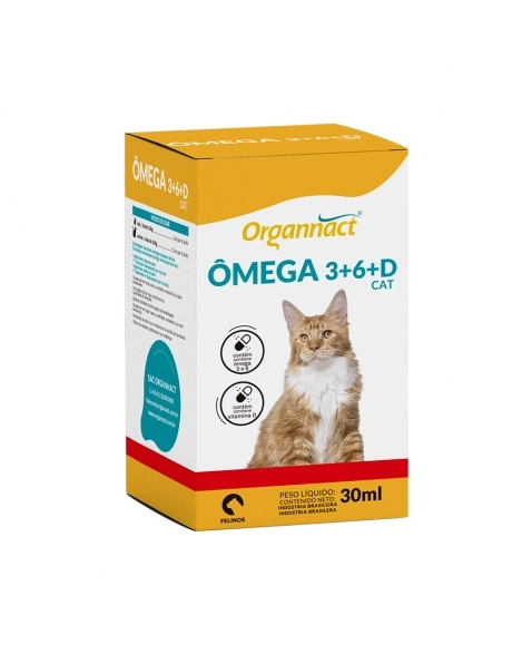 OMEGA 3+6+VIT D CAT 30ML