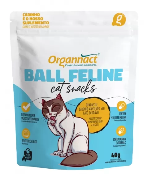 CAT SNACKS BALL FELINE 40G