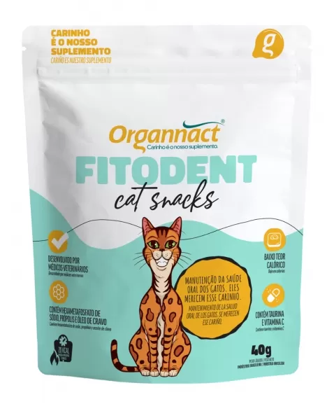 CAT SNACKS FITODENT 40G