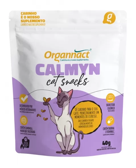 CAT SNACK CALMYN 40G