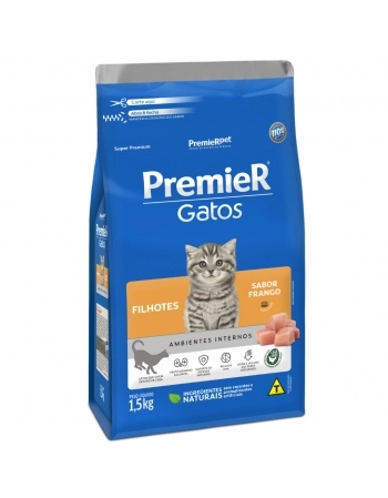 PremieR Gatos Filhotes Frango 1,5KG