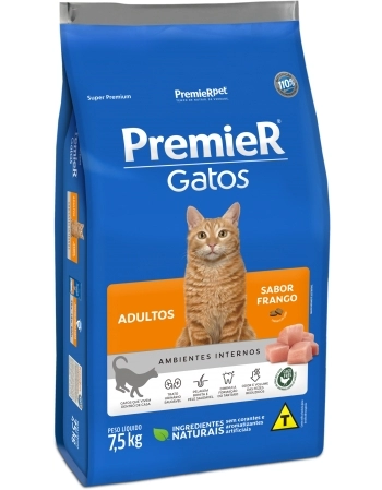 PremieR Gatos Adultos Frango 7,5KG