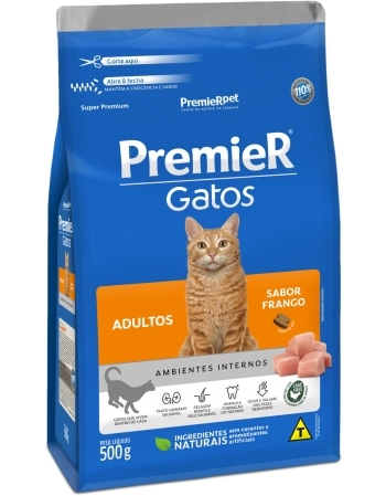 PremieR Gatos Adultos Frango 500g