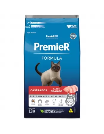 PremieR Formula Gatos Castrados Frango 1,5 KG