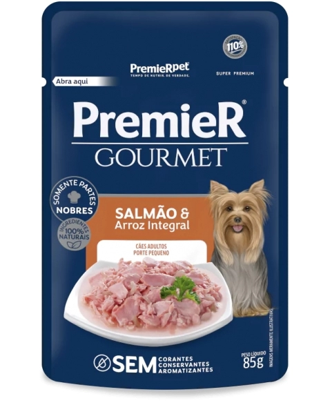 PR GOURMET CAES AD RP SALMAO 85G (CX 20UN)