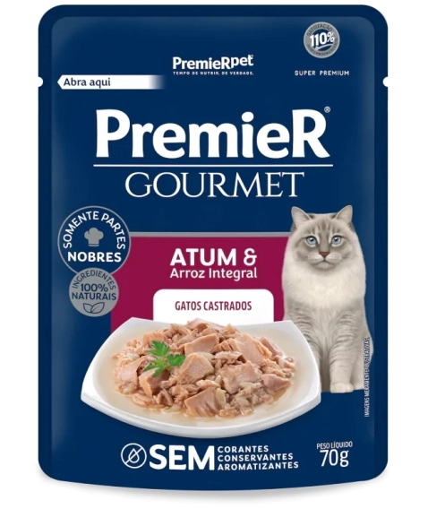 PR GOURMET GATOS AD CAST ATUM 70G( CX 20UN)