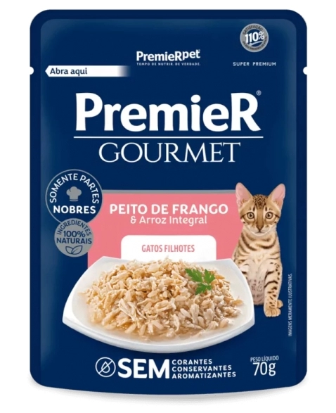 PR GOURMET GATOS FIL FRANGO 70G (CX 20UN)