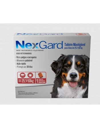 NEXGARD GG (25,1 A 50KG) 1 TABLETE