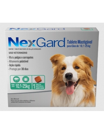 NEXGARD G (10,1 A 25KG) 1 TABLETE