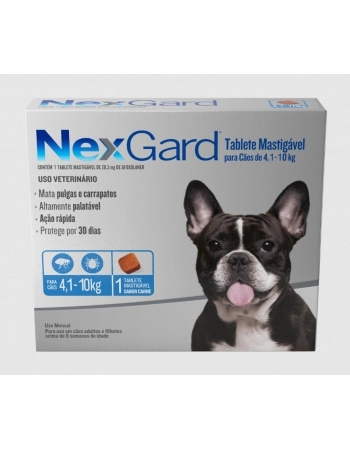 NEXGARD M (4,1 A 10KG) 1 TABLETE