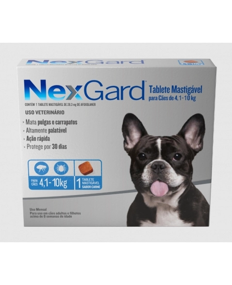 NEXGARD M (4,1 A 10KG) 1 TABLETE