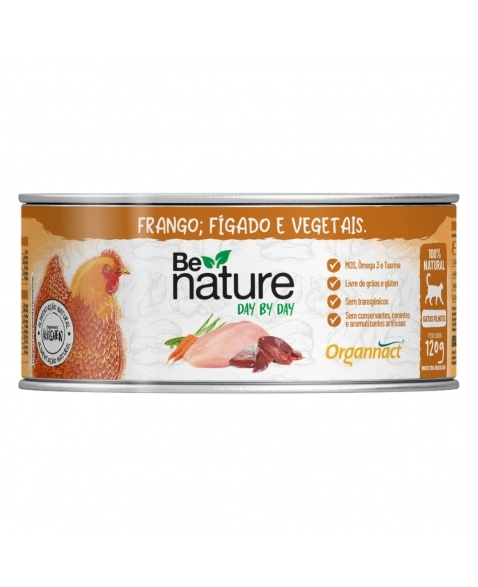 PETISCO BE NATURE DAY BY DAY GATOS FIL 120G