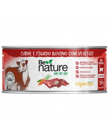 PETISCO BE NATURE DAY BY DAY GATOS IDOSOS 120G