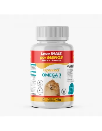 OMEGA 3 DOG 500MG BIG 90CPS - 45G