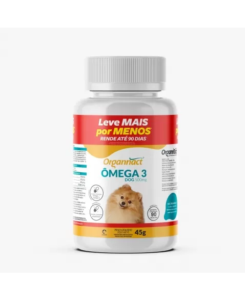 OMEGA 3 DOG 500MG BIG 90CPS - 45G