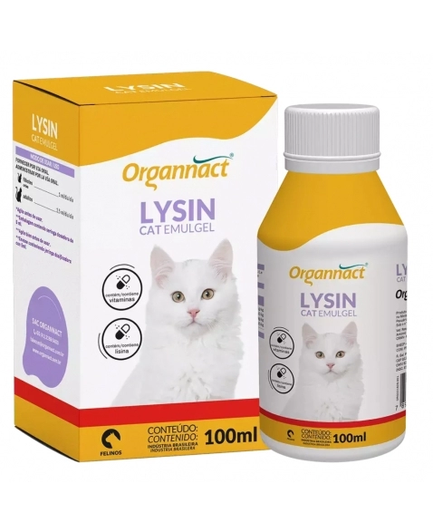 LYSIN CAT EMULGEL 100ML