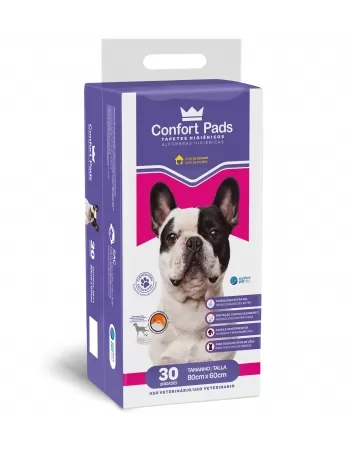 Tapete Higiênico Confort Pads (80X60) COM 30 UNIDADES