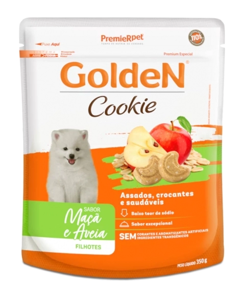 GD COOKIE CAES FIL MAÇA&AVEIA 350G