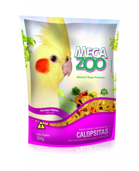 MGZ EXT CALOPSITAS FRUTAS E LEGUMES 350G