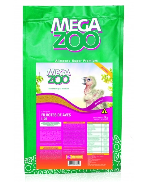 MGZ PAPA FILHOTES DE AVES 6KG