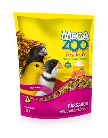 MGZ FAR PASSAROS MEL/OVOS/PROPOLIS 300G