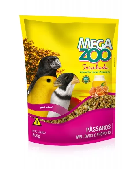 MGZ FAR PASSAROS MEL/OVOS/PROPOLIS 300G