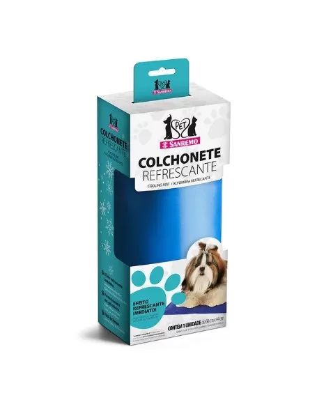 COLCHONETE REFRESCANTE NYLON AZUL